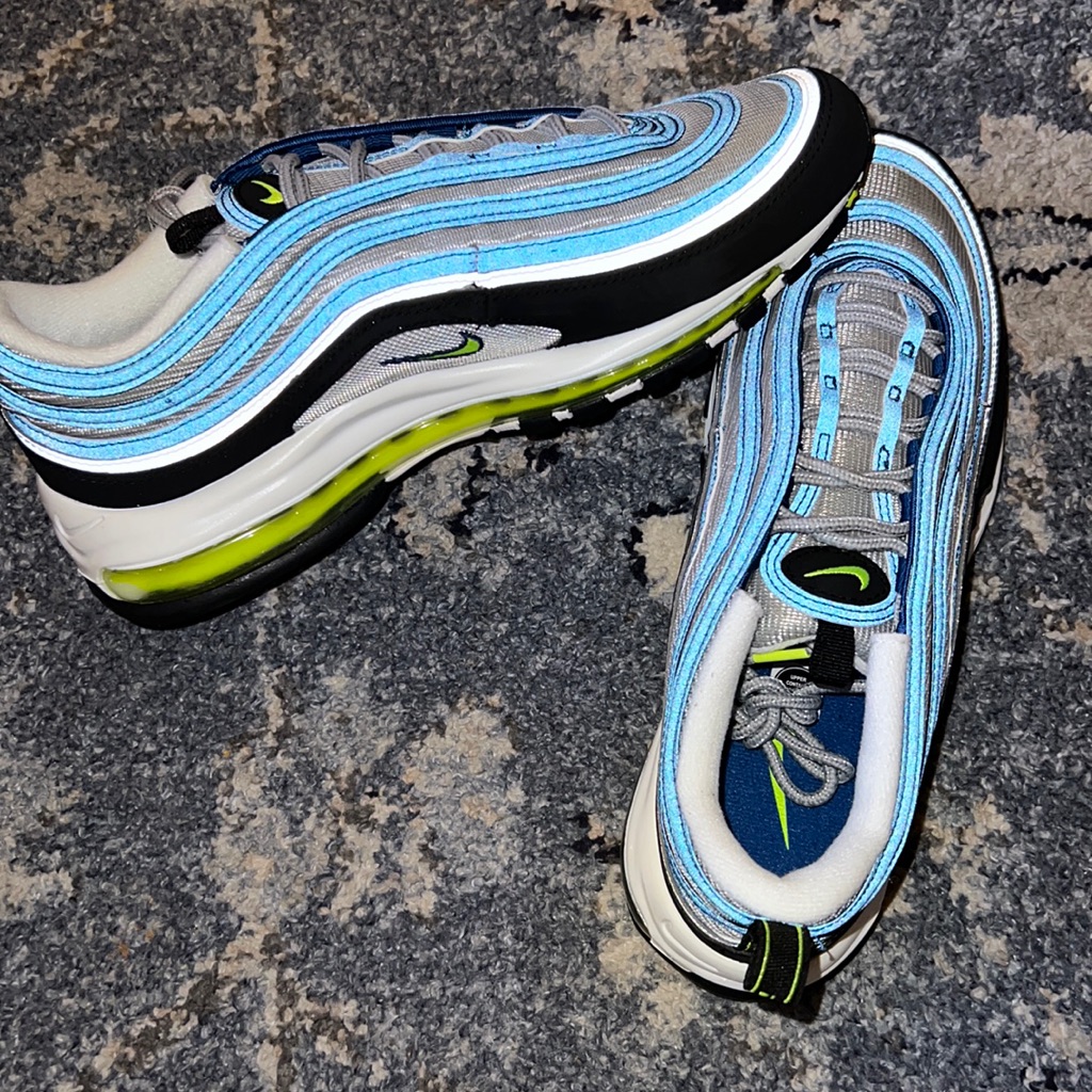 Nike Nwob Air Max 97 Og Atlantic Blue 2022 Pristine And Brand New